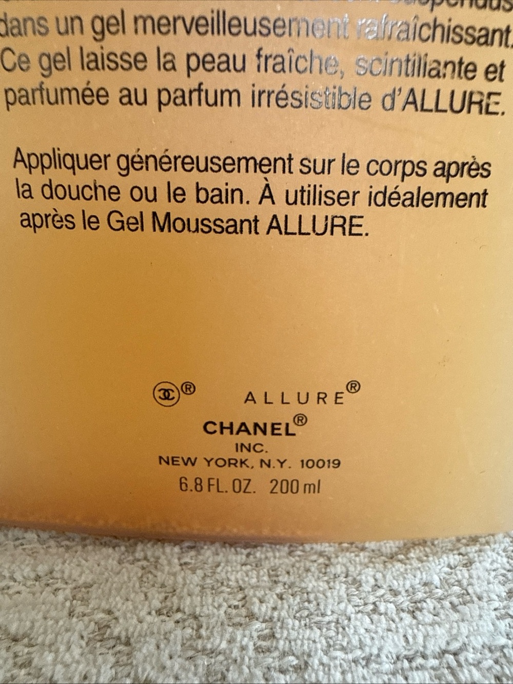 Allure Chanel Cooling Body Tonic - Picture 3 of 12